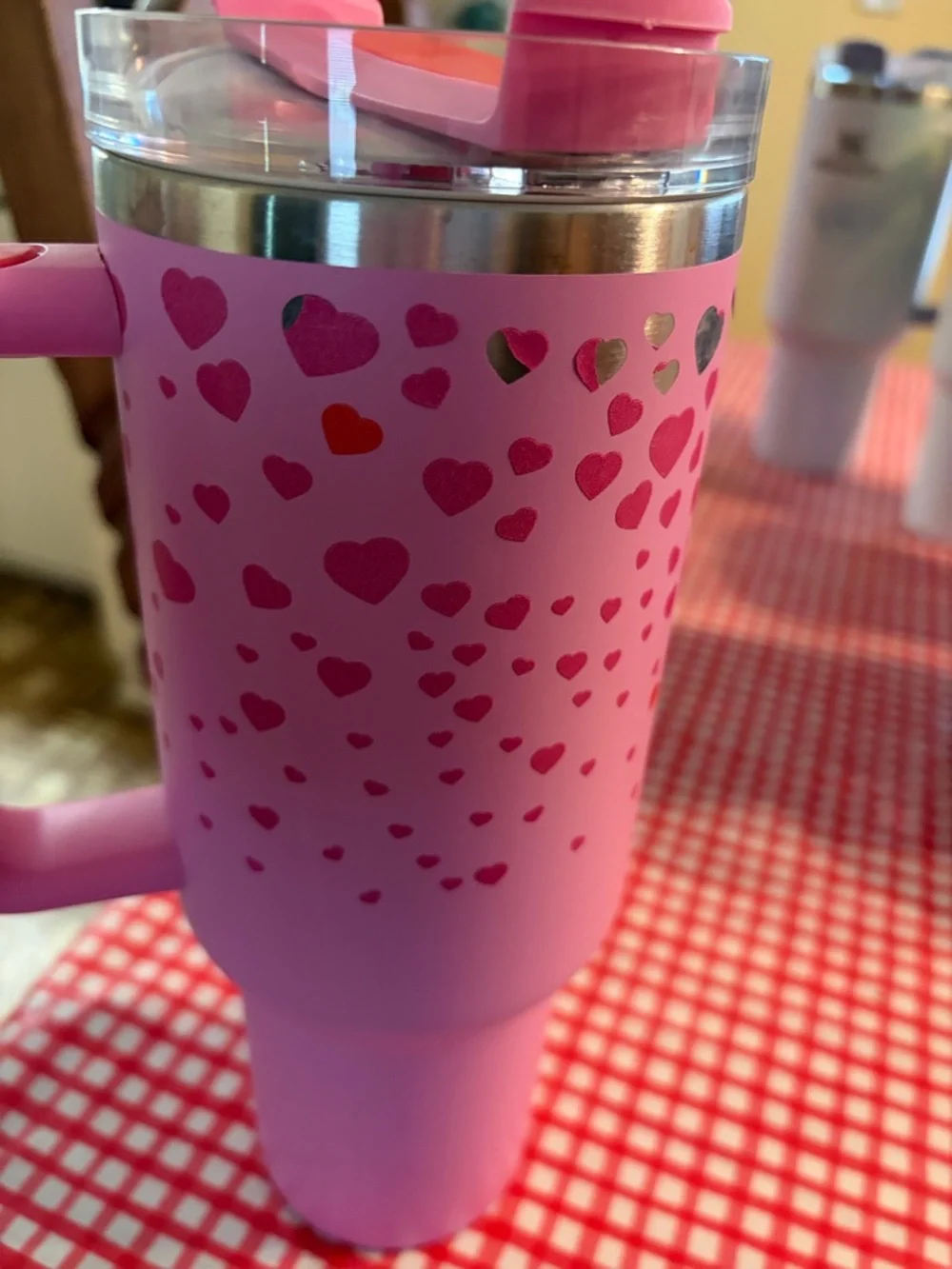 Stanley Valentine 40oz Tumbler older model - Picture 3 of 9